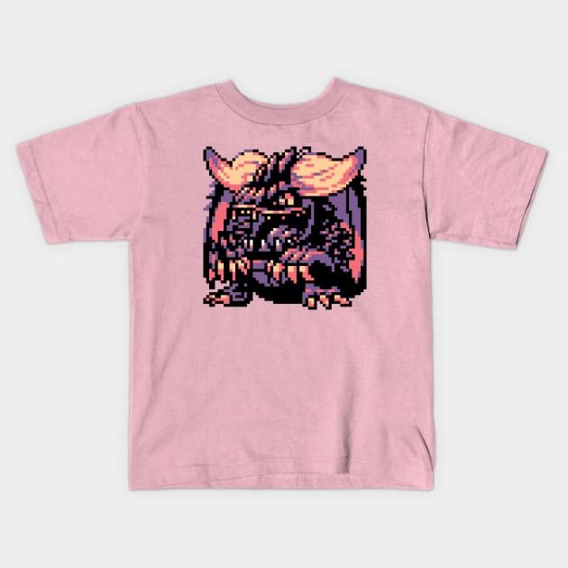 Nergigante Kids T-Shirt by patackart